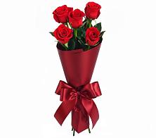 Букет 5 Красных роз Эдлесс Лав #REPLACE_PRED# городе Мыски