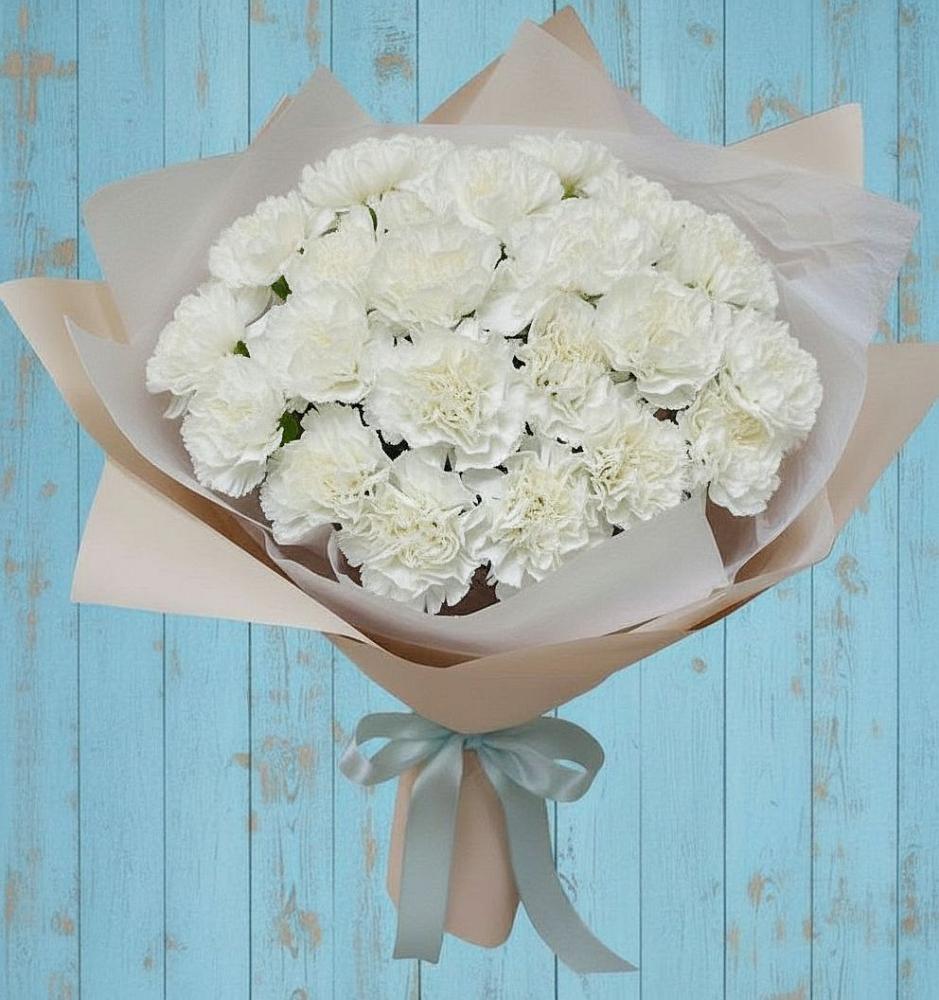 Букет цветов из: Гвоздики в городе Мыски