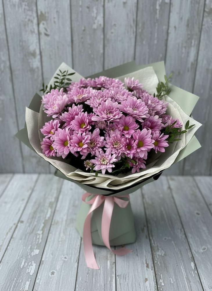 Букет цветов из: Хризантемы в городе Мыски