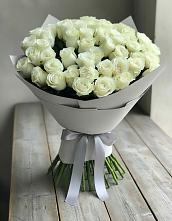 Букет 35 Белых роз в городе Мыски