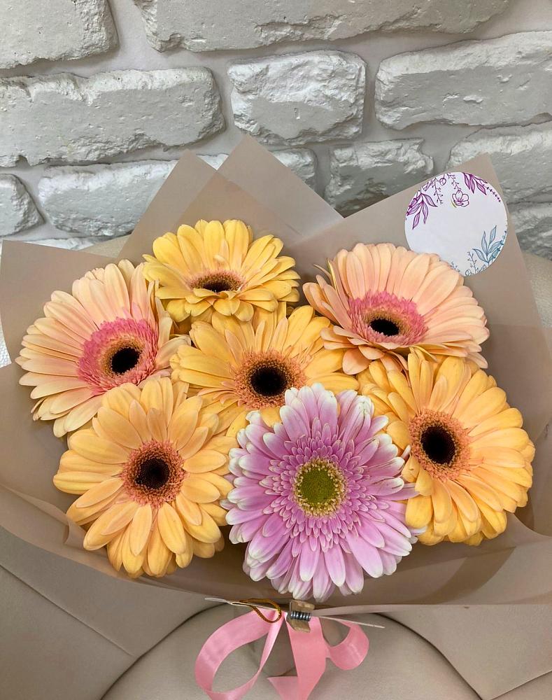 Букет цветов из: Герберы в городе Мыски