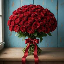 Букет Красные розы Блэк Меджик в городе Мыски