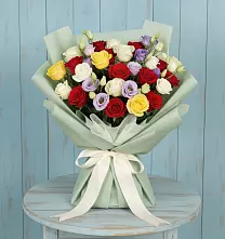 Букет цветов из:  Розы в городе Мыски