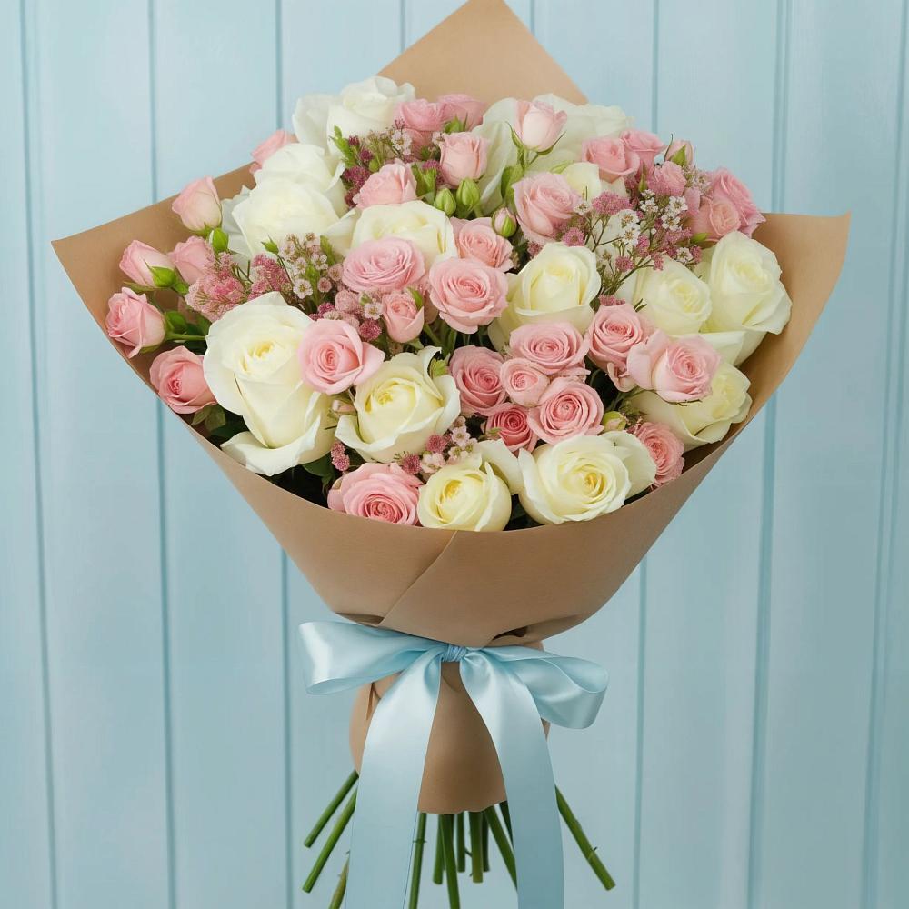 Букет цветов из: Розы в городе Мыски
