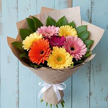 Букет цветов из:  Герберы #REPLACE_PRED# городе Мыски