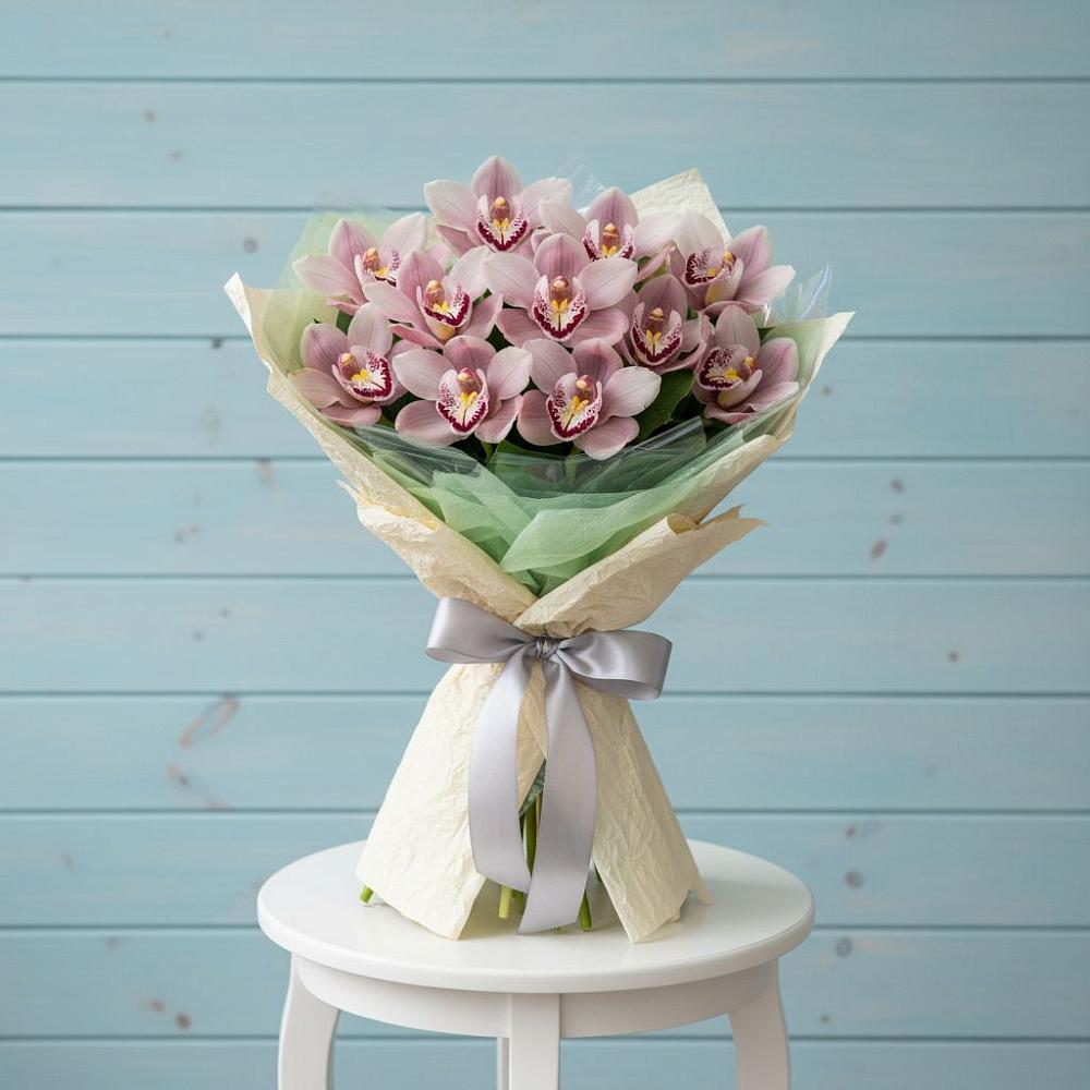 Букет цветов из: Орхидеи и Розы в городе Мыски