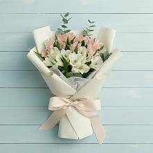Букет цветов из:  Альстромерии в городе Мыски