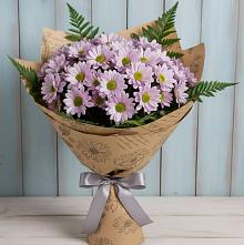 Букет цветов из:  Хризантемы в городе Мыски