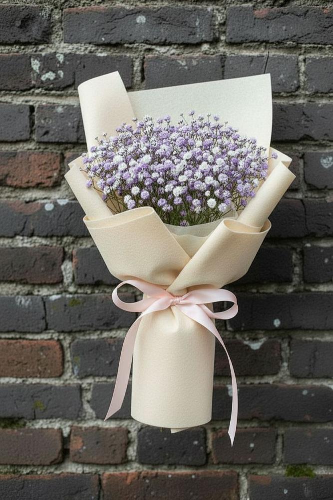 Букет цветов из: Гипсофила в городе Мыски