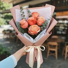 Букет цветов из:  Розы в городе Мыски