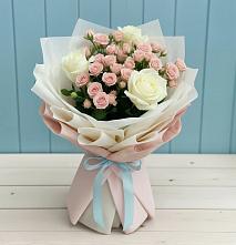 Букет цветов из:  Розы #REPLACE_PRED# городе Мыски