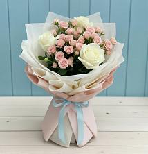 Букет цветов из:  Розы в городе Мыски