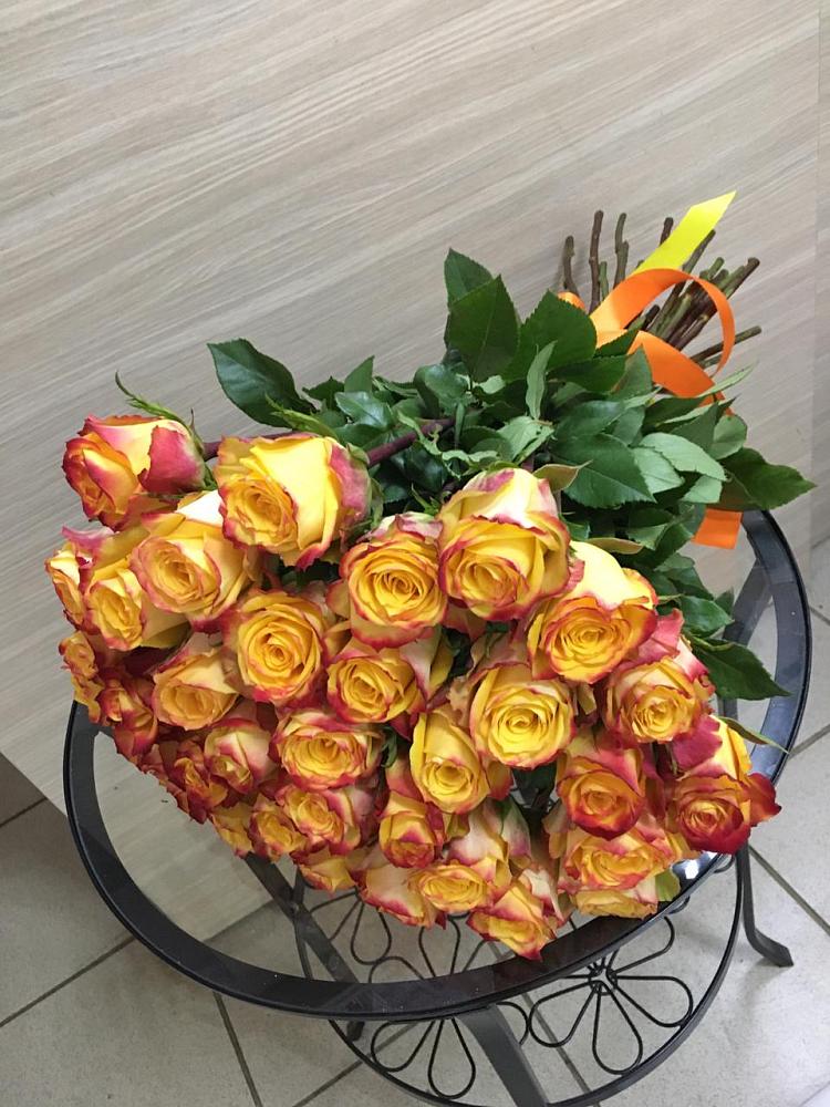 Букет Желтые розы в городе Мыски