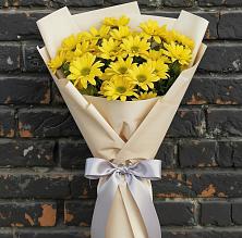 Букет цветов из:  Хризантемы #REPLACE_PRED# городе Мыски