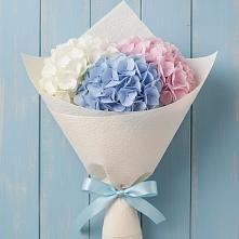 Букет цветов из:  Гортензия в городе Мыски