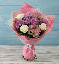Букет цветов из:  Герберы в городе Мыски