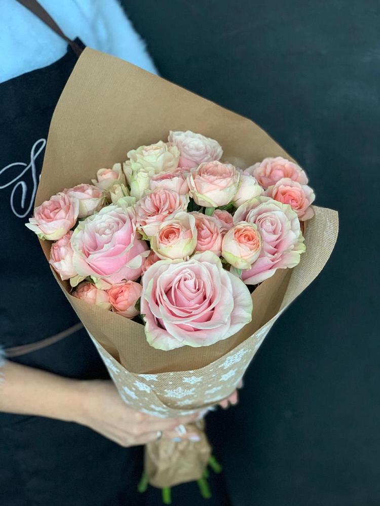 Букет цветов из: Хризантемы и Розы в городе Мыски