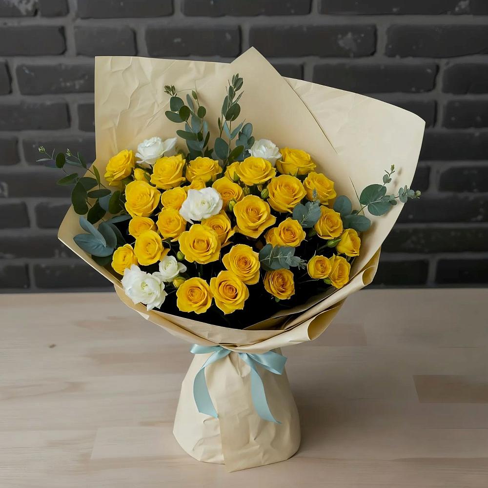 Букет цветов из: Розы в городе Мыски