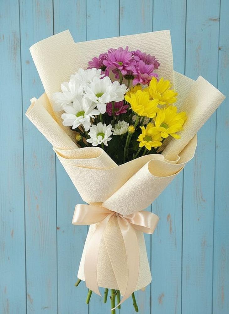 Букет цветов из: Хризантемы в городе Мыски