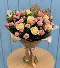 Букет цветов из:  Розы в городе Мыски