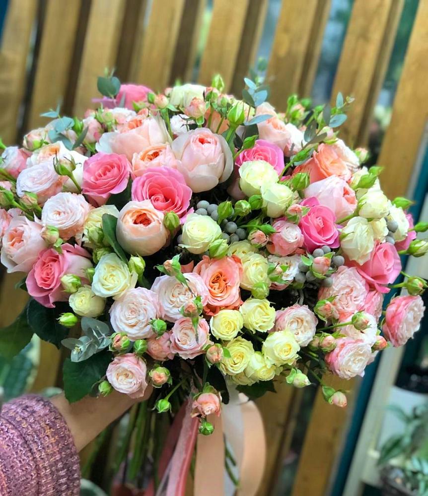 Букет цветов из: Розы в городе Мыски